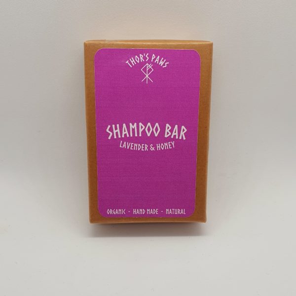 Thor’s Paws Lavender & Honey Shampoo Bar 100g